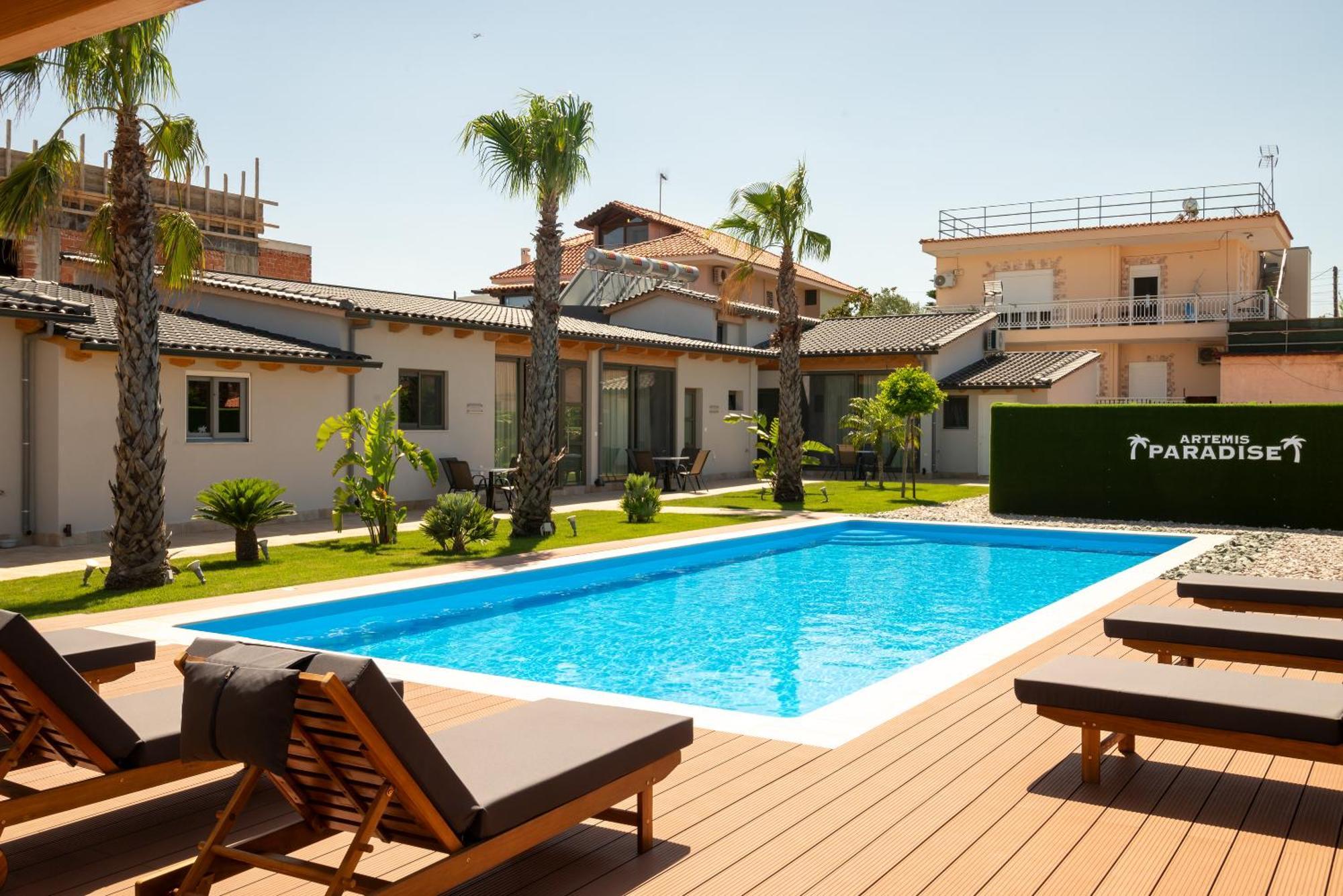 Paradise Apartments Artemida المظهر الخارجي الصورة