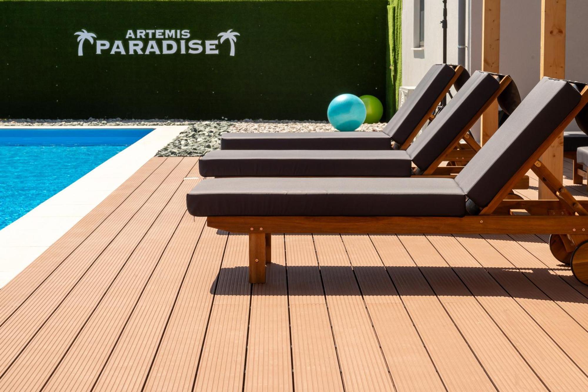 Paradise Apartments Artemida المظهر الخارجي الصورة
